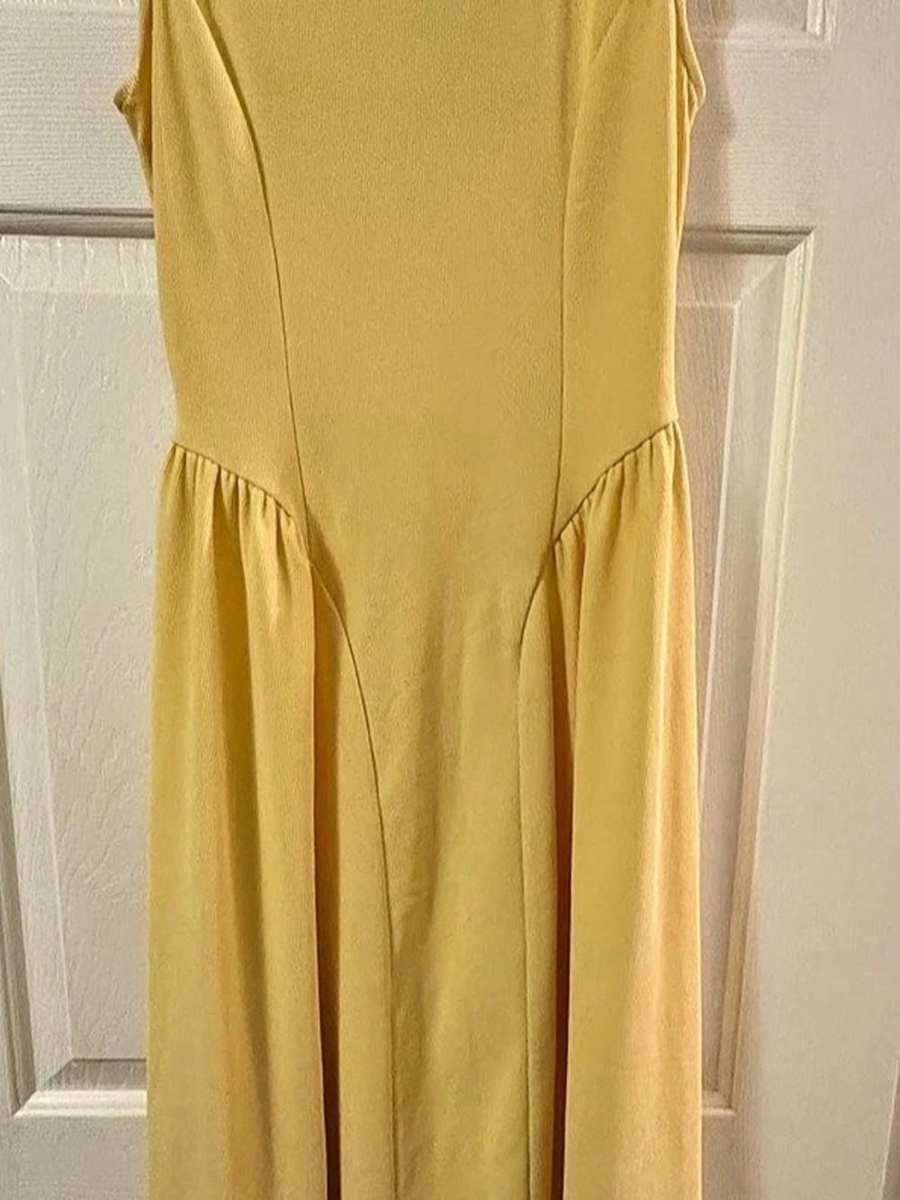 Harlow & Rose Yellow Midi Dress